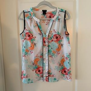 Ann Taylor Floral Shell